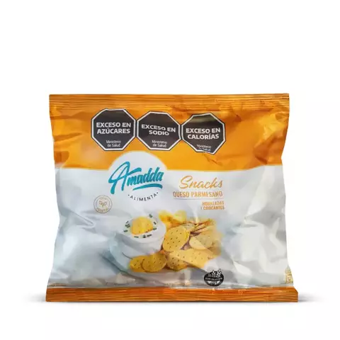 PACK x 3 Galletitas Crackers Queso Parmesano AMADDA x 75g - comprar online