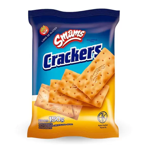 Crackers Clásicas SMAMS x 150g Celinda Alimentos sin TACC