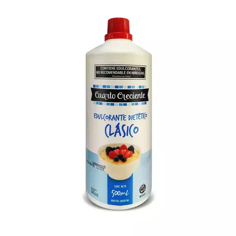 Edulcorante Dietético Clásico Cuarto Creciente x 500cc