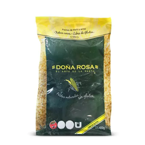 Fideos Dedalitos Clásicos Doña Rosa x 400g Celinda Alimentos sin TACC