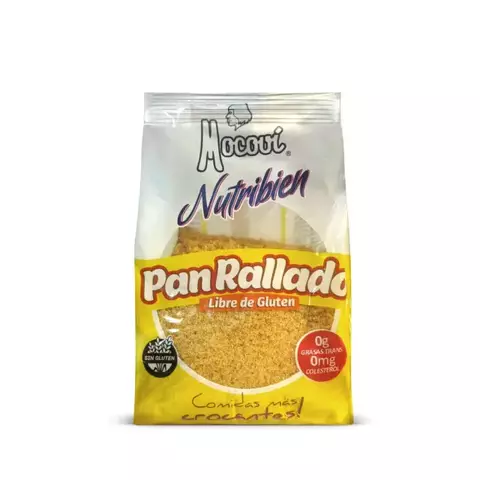 Pan Rallado Nutribien Mocoví x 500g Celinda Alimentos sin TACC