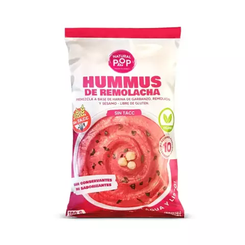 Hummus de Remolachas Instantaneo sin TACC