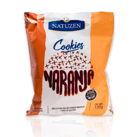 Cookies de Naranja x 130g Natuzen Celinda Alimentos sin TACC