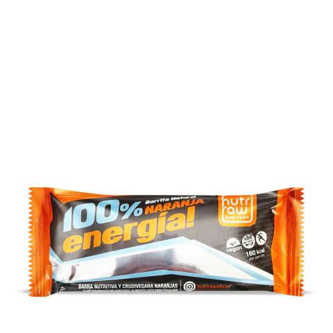 Barrita Energética Nutri Raw de Naranja sin Azúcar x 49g Celinda Alimentos sin TACC