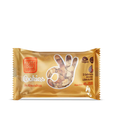 PACK Cookies Nutri Raw de Almendras x 4u Celinda Alimentos sin TACC