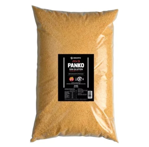 Panko estilo japonés naranja NACATTO x 3Kg Celinda Alimentos sin TACC
