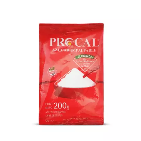Azúcar impalpable x 200g - PROCAL - comprar online