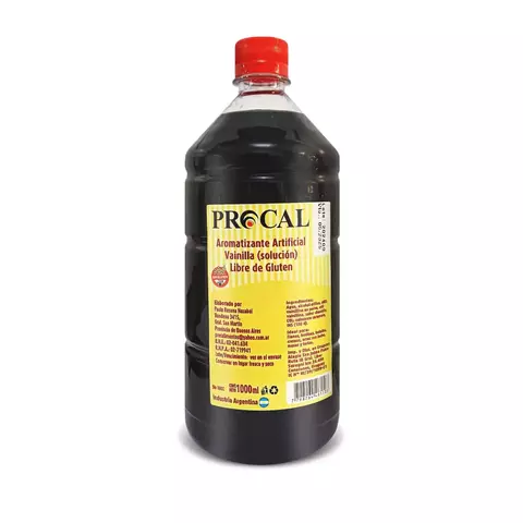 Esencia de Vainilla x 1 Litro - Procal Celinda Alimentos sin TACC