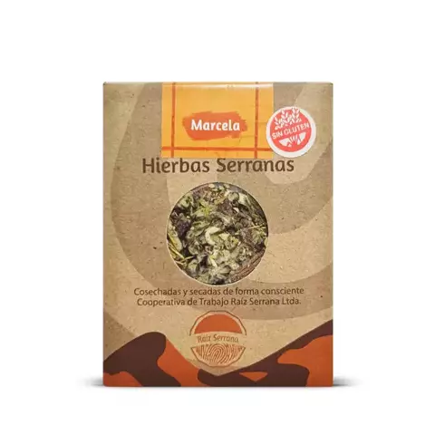 Marcela seca - Raíz Serrana Hierbas Naturales x 25g