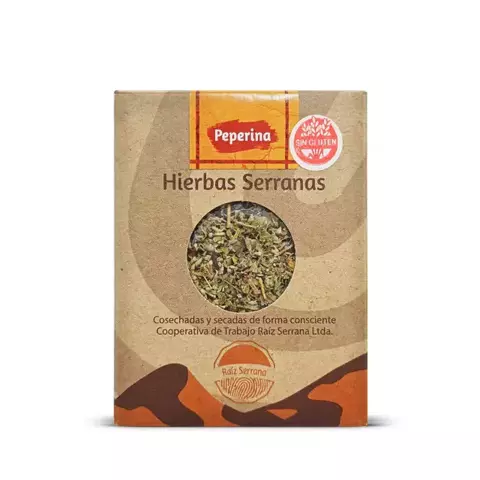 Peperina seca - Raíz Serrana Hierbas Naturales x 20g