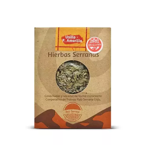 Palo Amarillo Seco - Raíz Serrana Hierbas Naturales x 30g Celinda Alimentos sin TACC