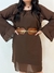 Vestido Samira marrom - comprar online