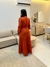 Vestido Elayne terracota - comprar online