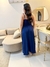 Vestido Eduarda azul marinho - comprar online
