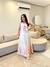Vestido Camila variante laranja