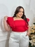 Semi Croped Milena vermelho