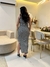 Vestido Melissa listra preta - comprar online