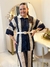 Conjunto Mirla azul com nude