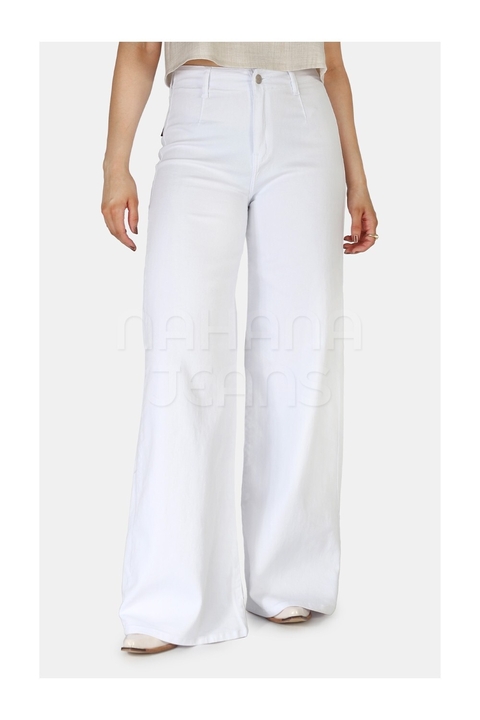 WIDELEG ELASTIZADO BLANCO (10830)