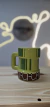 Tazas 3D de cerámica