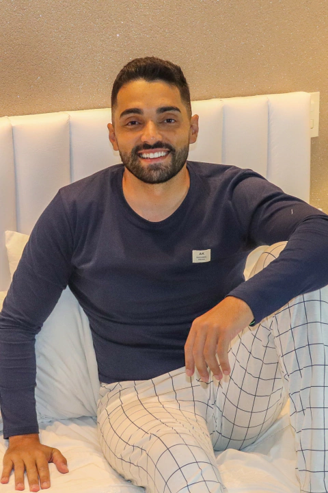 Pijama Longo Masculino Familia Clássicos - comprar online