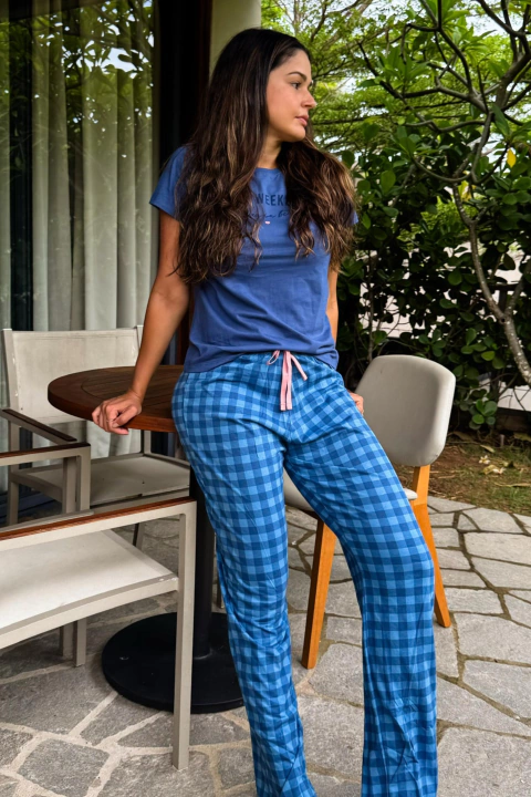 Pijama Familia Feminino Pausa - comprar online