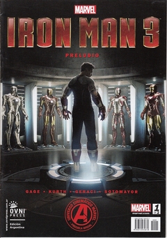 IRON MAN 3 PRELUDIO 1 DE 2 - comprar online