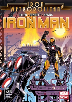 IRON MAN #4 METROPOLITAN - Gárgola Ediciones