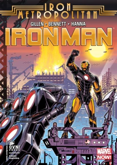 IRON MAN #4 METROPOLITAN - Gárgola Ediciones