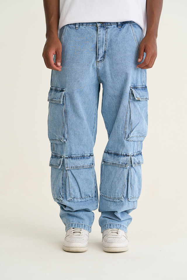 Pantalon Denim Cargo Michael (Art. 815) thumbnail 2