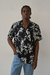 Camisa Manga Corta Lino Estampado (ART. 320)
