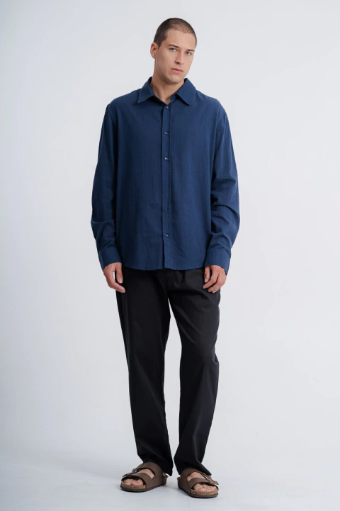 CAMISA LINO M/L PRESTON (ART 1120) - comprar online