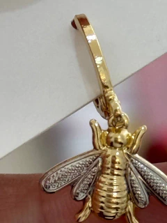 ARGOLA BEE- SEMIJOIA