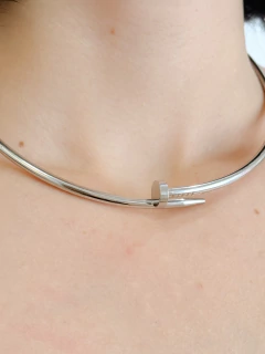 Colar Inspiração prego - aço inox na internet