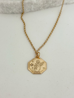 Corrente Seja Luz 2em1 - Banhado a ouro