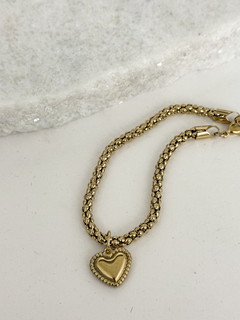 Pulseira Love- aço inox