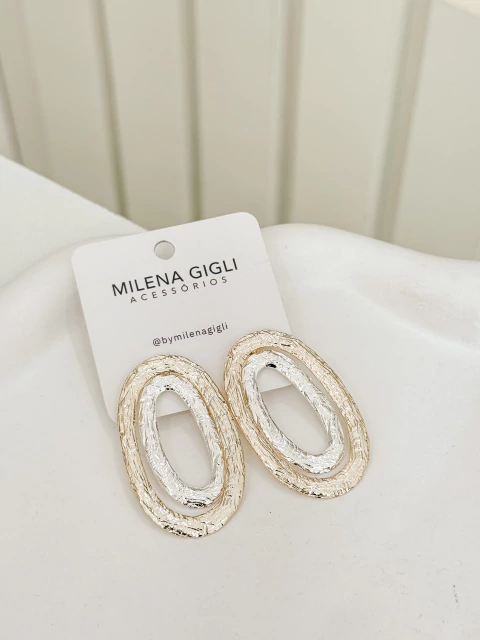 Brinco Dois banhos - Folheado - comprar online