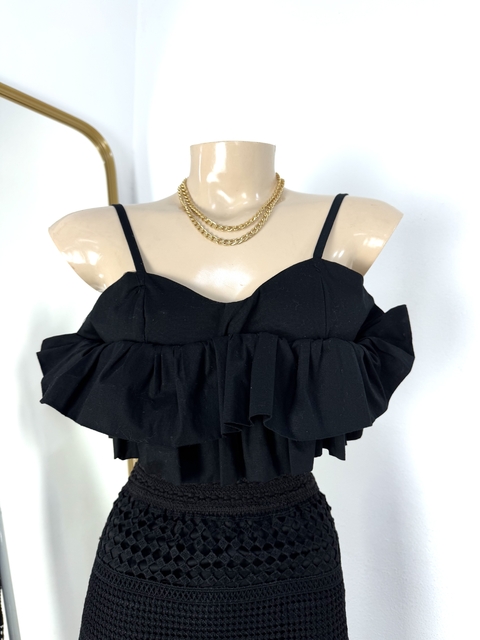 CROPPED PRETO - G - comprar online