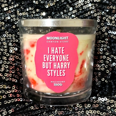 VELA AROMÁTICA - I HATE EVERYONE BUT HARRY STYLES