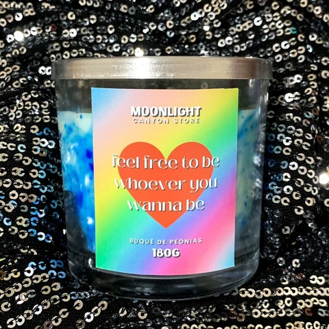 VELA AROMÁTICA - FEEL FREE TO BE WHOEVER YOU WANNA BE