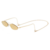 Óculos de Sol Fendi Baguette FE 40114U-Y 30G - comprar online