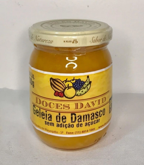 Geléia de Damasco sem açúcar 200g