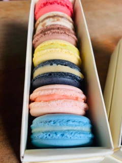 macarons caixa com 6 unidades - comprar online