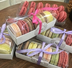 macarons caixa com 6 unidades na internet