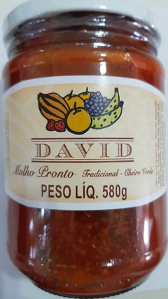 molho de tomate 580g tradicional cheiro verde