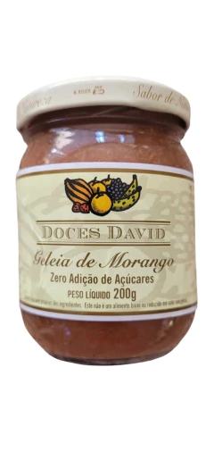 Gel de Morango zero açúcar 200G