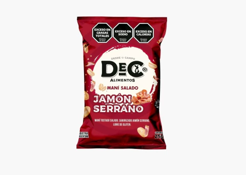Snack Mani Salado Jamon Serrano