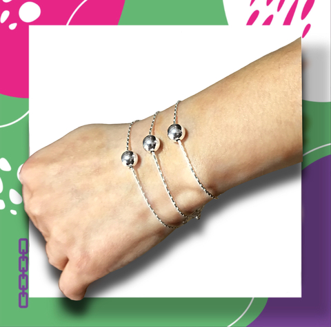 Pulsera con Dijes Plata 925 N80