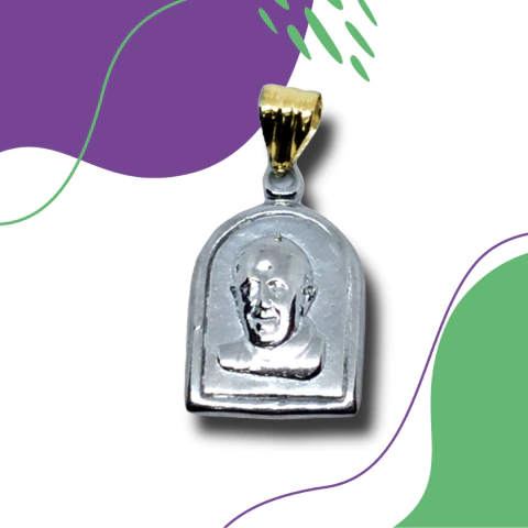 Dije plata y oro D78 - comprar online