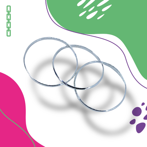 ANILLO Triple plata 925 A574